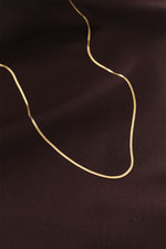 Çelik Gold Renk 60 cm İnce İtalyan Zincir Kolye