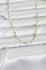 CM 14K Gold Renk Ezme Zincir 60 cm Kadın Kolye