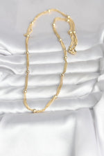 CM 14K Gold Renk Topçuk Model 60 cm Kadın Kolye