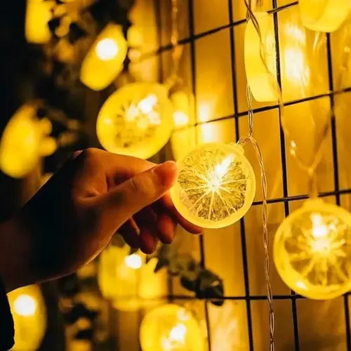 2m 10 Led Pilli Limon Işık