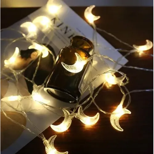 3m 20 LED Ay Figürlü Gün Işığı Lamba