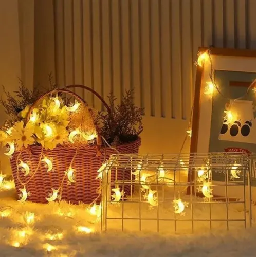 3m 20 LED Ay Figürlü Gün Işığı Lamba