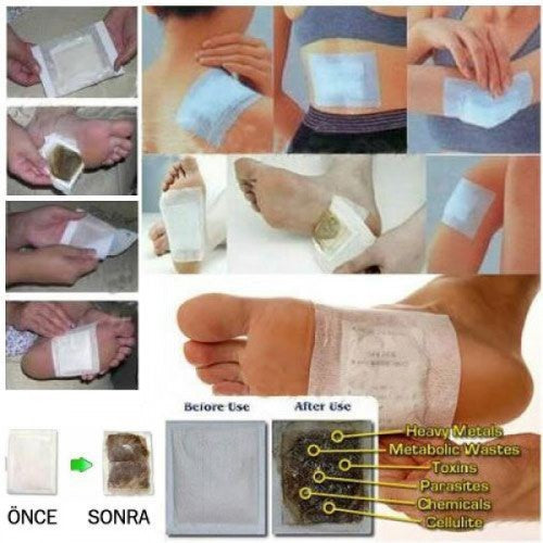 Ayak Detox Bandı 10 Adet