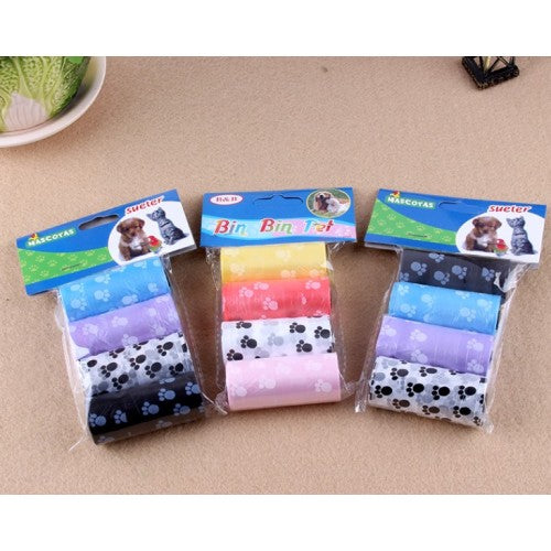 Köpek kaka poşeti 4'lü set