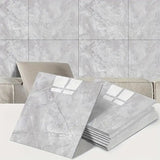 Gri Mermer Desen Duvar Sticker (30x30)