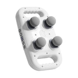4 Başlıklı Masaj Tabancası - Ergonomik Derin Doku Sırt ve Boyun Masaj Aleti Ağrı ve Sızı Giderici