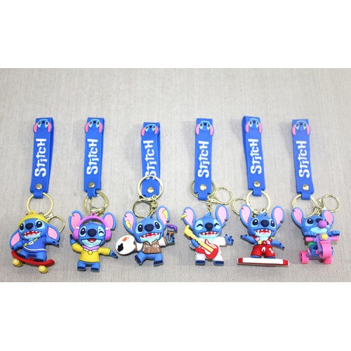 Karışık Stitch Silikon Anahtarlık