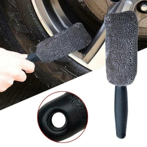 Mikrofiber Jant ve Lastik Temizleme Fırçası