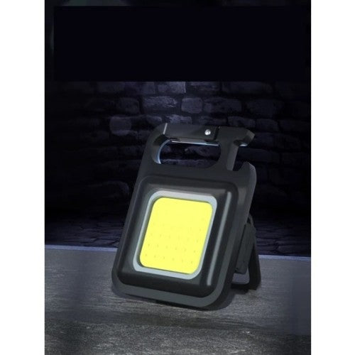 Mini 30 LED'li Çok Fonksiyonlu Şarjlı Kamp Lambası ve Anahtarlık Fener