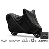 Motosiklet ve Scooter Koruma Brandası – Su ve Toz Geçirmez 180x120 cm