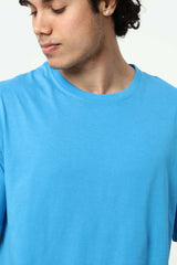 Mavi Erkek Basic Oversize Bisiklet Yaka Kısa Kollu T-Shirt