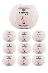 10 Adet Amigurumi El Örgü İpi 50gr 010
