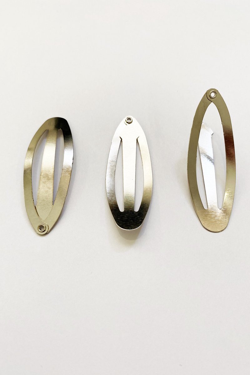 15 Adet Metal Çıt Çıt Toka 6 cm mudanis
