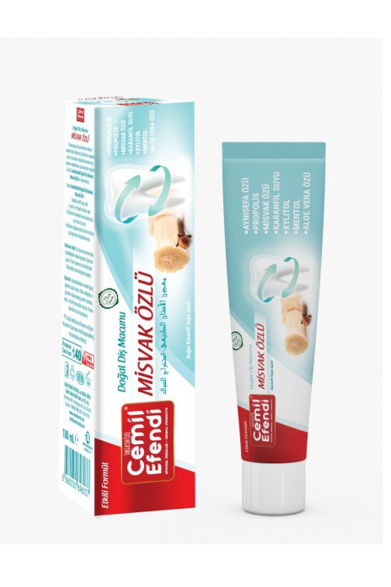 3 Adet Misvak Özlü Karanfil Sulu Diş Macunu 100 Ml