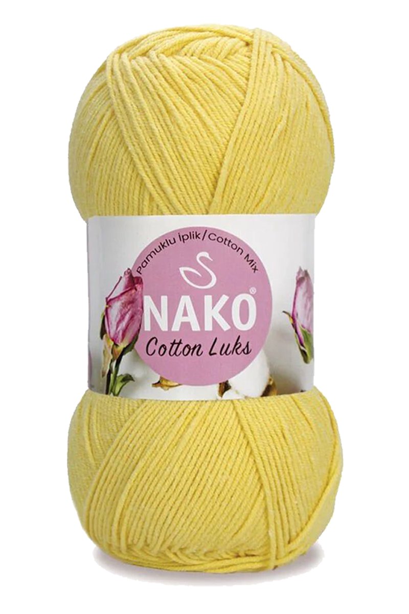5 Adet Cotton Lüks Yelek Tunik Kazak Bluz Hırka İpi Yünü Açık Sarı 97554