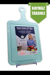 Kesme Tahtası Kaydırmaz Plastik Kesme Sunum Tahtası Pratik Kesim Panosu 165x315 Mm Royaleks-FR-105