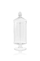 Kapaklı Ayaklı Sunum Şekerlik Fanus 33 Cm Royaleks-70260