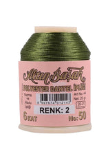 3 Adet Altınbaşak Oya ve Dantel İpi 20 gr - Royaleks - No: 002