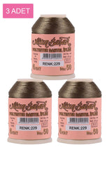 3 Adet Altınbaşak Oya ve Dantel İpi 20 gr - Royaleks - No: 229