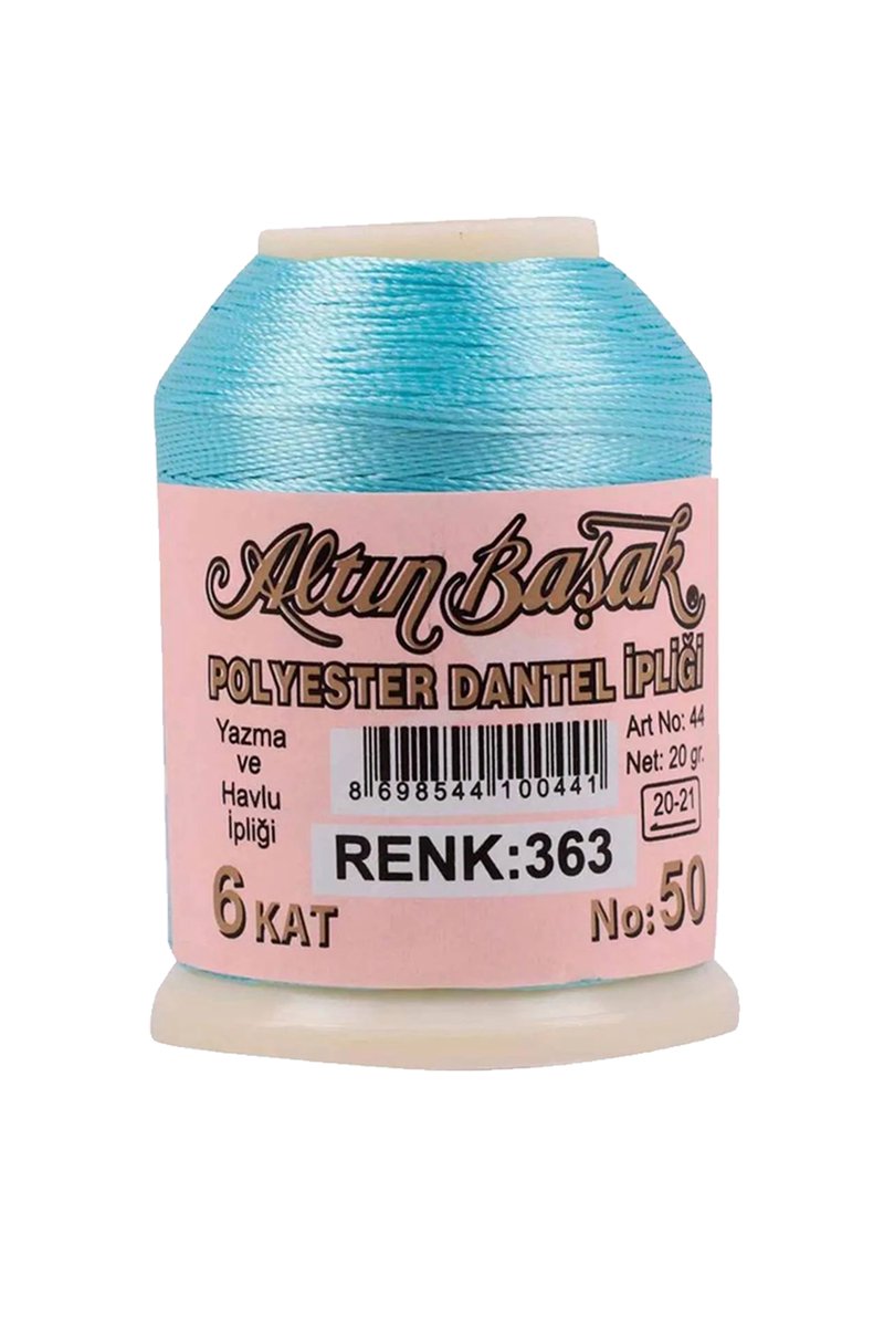 3 Adet Altınbaşak Oya ve Dantel İpi 20 gr - Royaleks - No: 600 - 312 - 363