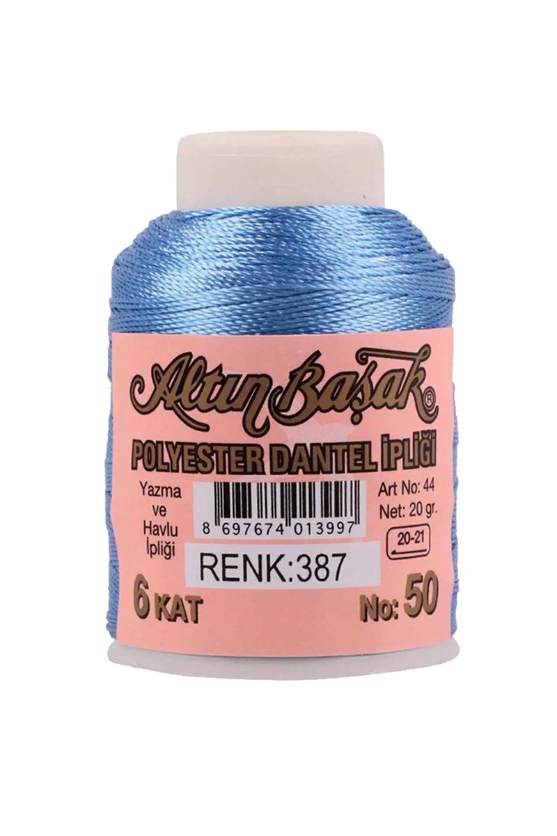 3 Adet Altınbaşak Oya ve Dantel İpi 20 gr - Royaleks - No: 211 - 387 - 417