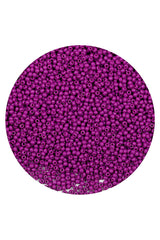 Fuşya Renk 4 mm Yaklaşık 1100 adet / 100 gram Cam Boncuk Oya Yazma Bileklik ve Kolye
