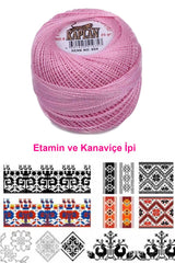 Kaplan Etamin Ve Kanaviçe İpi 8 No Kod/Renk: 604 - Royaleks