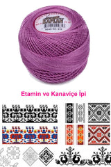 Kaplan Etamin Ve Kanaviçe İpi 8 No Kod/Renk: 916 - Royaleks