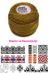 Kaplan Etamin Ve Kanaviçe İpi 8 No Kod/Renk: 470 - Royaleks