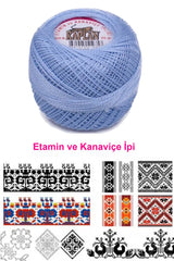 Kaplan Etamin Ve Kanaviçe İpi 8 No Kod/Renk: 799 - Royaleks