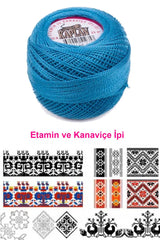 Kaplan Etamin Ve Kanaviçe İpi 8 No Kod/Renk: 518 - Royaleks