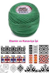 Kaplan Etamin Ve Kanaviçe İpi 8 No Kod/Renk: 110 - Royaleks
