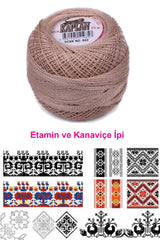 Kaplan Etamin Ve Kanaviçe İpi 8 No Kod/Renk: 842 - Royaleks