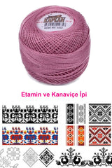 Kaplan Etamin Ve Kanaviçe İpi 8 No Kod/Renk: 3352 - Royaleks
