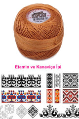 Kaplan Etamin Ve Kanaviçe İpi 8 No Kod/Renk: 780 - Royaleks