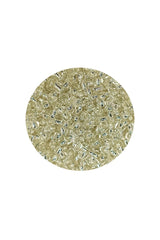 Dökme Cam Kum Boncuk (11/0) 2 mm - 20 Gram -  Şeffaf Beyaz - BNC018