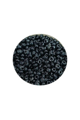 Dökme Cam Kum Boncuk (11/0) 2 mm - 60 Gram -  Koyu Yeşil - BNC054