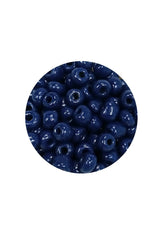 Dökme Cam Kum Boncuk Büyük Boy (6/0) 4 mm - 60 Gram - Lacivert - BNC134