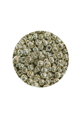 Dökme Cam Kum Boncuk (8/0) 3 mm - 20 Gram - Parlak Gümüş - BNC147