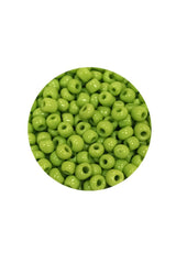 Dökme Cam Kum Boncuk (8/0) 3 mm - 60 Gram - Ihlamur Yeşili - BNC205