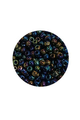 Dökme Cam Kum Boncuk (8/0) 3 mm - 60 Gram - Lacivert Yeşil - BNC210