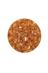 Kesme Cam Boncuk 2mm - 20 Gram - Şeffaf Altın -BNC318
