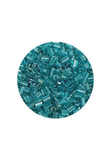 Kesme Cam Boncuk 2mm - 60 Gram - Şeffaf Turkuaz - BNC364