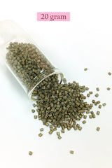 Kesme Cam Boncuk 2mm - 4 Renk - Toplam 80 Gram - BNC438