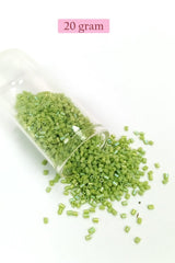 Kesme Cam Boncuk 2mm - 4 Renk - Toplam 80 Gram - BNC440