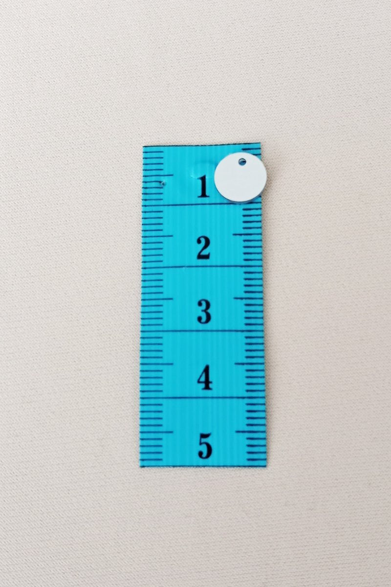 Oya Abiye Bileklik Kolye Pleksi Metalik Plastik Pul Gümüş Renk 24 gram 255 adet - BNC583