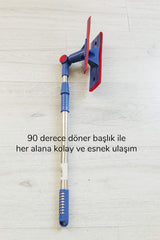 Kedi Köpek Sihirli Tüy Temizleme Fırçası 4 ü 1 Arada Döner Başlıklı