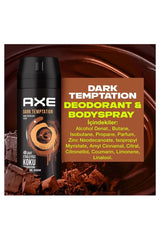 2 Adet Axe Dark Temptatıon Bay Parfüm Kofre 150 ml