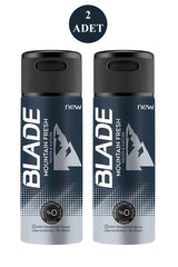 2 Adet Mountain Fresh Erkek Deodorant 150ml Leke Bırakmaz