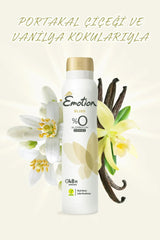 2 Adet Emotion Bliss Kadın Vegan Deodorant 150 Ml Hızlı Kurur , Leke Bırakmaz